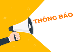 Thông báo hủy lịch thi môn Tiếng Việt Trung cấp 1 I1.1 (V1ET2301), nhóm V12402 thi ca 4 ngày 07/04/2025 phòng A.312